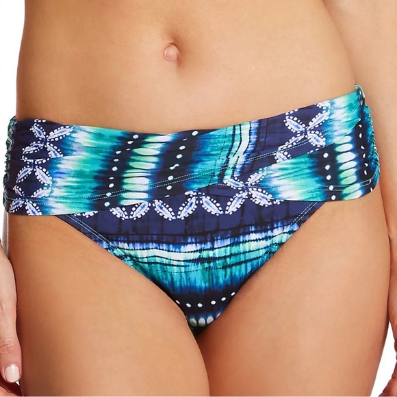 Bleurod Beattie Sun Sea and Sand Sarong Hipster Swim Bottom Size 6 - Picture 3 of 4